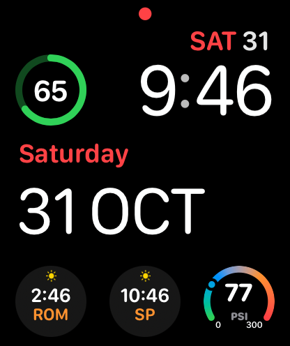 Live Apple Watch Series 10 Face Complication